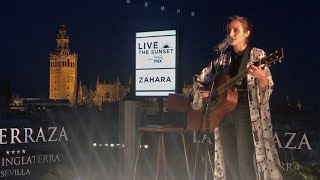 Zahara  Con las ganas Live the Roof Sevilla [upl. by Megen]