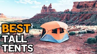 Best Tall Tents for Camping [upl. by Lyrrad]