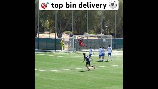 🎯 top bin delivery from MLS academy U15 ⚽️ soccer goals mlsnext u15 [upl. by Lohner194]