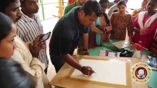 Lalit Kalakshetra2682016Nirupam Konwar Art Demonstration [upl. by Finny]