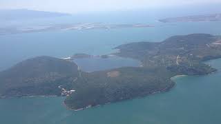 Landing at Preveza Lefkada Airport Greece [upl. by Demeyer748]