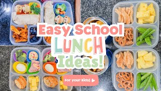 EASY KIDS SCHOOL LUNCH IDEASKids Lunchbox Meals amp Supplies [upl. by Einned]