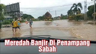 Meredah Banjir Di Penampang Sabah [upl. by Plusch]