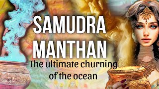 Samudra Manthan  Churning of the ocean  Explanation in Hindi  DharmKshetra  Om Patel [upl. by Thenna]