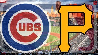 PITTSBURGH PIRATES vs CHICAGO CUBS MLB BASEBALL GAME 134 LIVE GAME CAST amp AUDIO [upl. by Luttrell988]