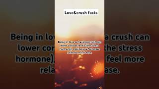 Being in love or having a crush can lower cortisol levelsshorts psychologyfacts crush facts [upl. by Afatsom]