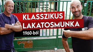 Klasszikus lakatosmunka  mindent az alapoktól  Flexelés és hegesztés mint a nagyok [upl. by Angelika257]