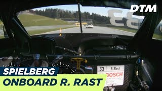 DTM Spielberg 2018  René Rast Audi RS5 DTM  RELIVE Onboard Race 2 [upl. by Burke686]