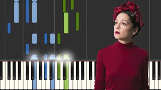 Natalia Lafourcade  Soleded y el Mar Piano Tutorial Synthesia [upl. by Ariahs]