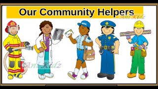 Our Helpers  Our Community Helpers  Learn Our Helpers for Kids Learn Community HelpersHelpers [upl. by Thar]