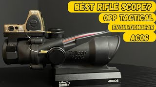 EvolutionGear ACOG  RMR BEST Airsoft copy OPP Tactical [upl. by Adila]