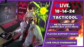 MONDAY 1014 Stream TACTICOOL META🐵MONDAYS  Playing Support  LIVE GOLD GIVEAWAYS 🪙 [upl. by Doowyah]