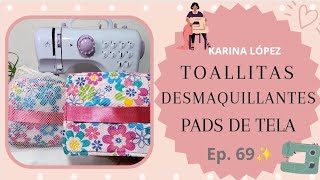 🌟 Toallitas de Tela Desmaquillantes ♻️ Reutilizables Económicas y Fáciles 🤩 minimaquinadecoser [upl. by Airat]