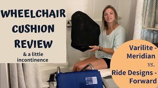 Wheelchair Cushion Review  Varalite Meridian  Ride Designs Forward [upl. by Davita]