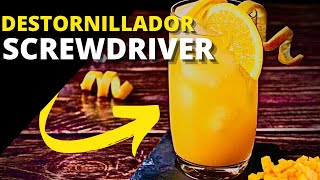 DESTORNILLADOR 🍹 COCTEL CON VODKA Y NARANJA  Mentor Joglan [upl. by Carli]