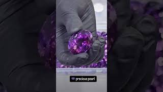 amethyst stone for jewellery making amethyst stone jamuniya pathar drop shape [upl. by Elleunamme874]