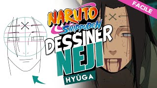 TutoDessin Comment dessiner facilement Neji Hyûga  NARUTO SHIPPUDEN  Dessin pour débutant [upl. by Nord]