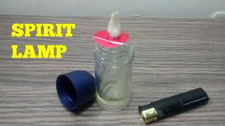 HOW TO MAKE A SPIRIT LAMP [upl. by Enilhtak393]