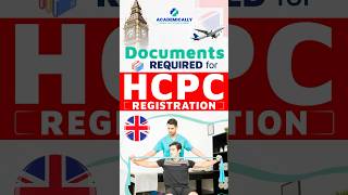 Documents Required for HCPC Registration shorts hcpcregistration hcpc drakramahmad academically [upl. by Nani]