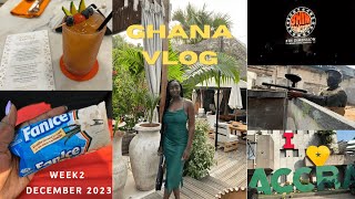 GHANA VLOG Week 2 Dec in Ghana 2023 Brunch paintball Makola market friends Stonebwoy concert [upl. by Greenland334]