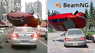 Accidents Based on Real Life Incidents  Beamngdrive  07 [upl. by Rennane]