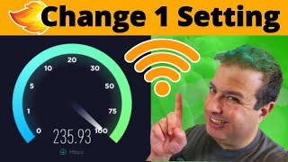 How to make your Internet speed faster with 1 simple setting New Method [upl. by Airyk]