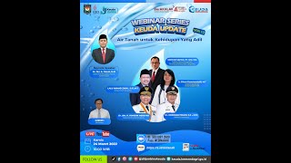 Webinar Keuda Update Seri 12 Air Tanah Untuk Kehidupan Yang Adil [upl. by Ahsinyd]