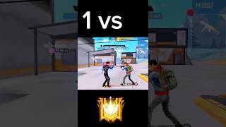 😡1 vs 4 clutch free fire character🤔freefire shortfreefireshorts trending songfftraininggroundti [upl. by Asenab]