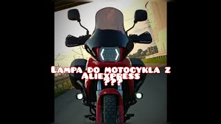 Lampa do motocykla z aliexpress [upl. by Tayler]