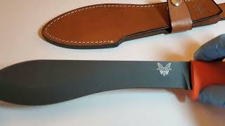 Benchmade 153 Jungle Machete Bolo Point [upl. by Cheryl407]