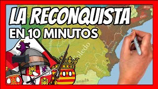 ✅ La RECONQUISTA de la PENÍNSULA IBÉRICA en 11 minutos  Resumen fácil y divertido [upl. by Ahsed]