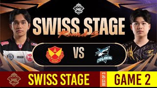 M6 SWISS STAGE DAY 6 ROUND 4 SRG VS CFU GAME 2 [upl. by Salahi]