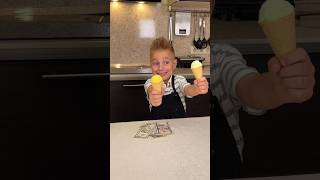 🍨 Leo Sold Mom And Dad Fake Ice Cream 🤪🤣 [upl. by Sokem]