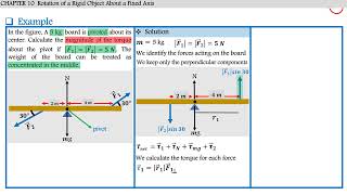 physics 101 Rotation of a Rigid Object About a Fixed Axispart5 فيزياء 101 [upl. by Lat]