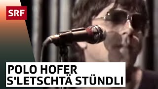 Polo Hofer und Schmetterding Wenn mys letschtä Stündli schlat  Szenenwechsel Special  SRF [upl. by Dirgis378]