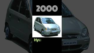 Evolution Of Hyundai Santro 19982022 shorts hyundaisantro short [upl. by Gruver]