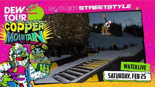 Womens Snowboard Super Streetstyle Qualifier and Final  Dew Tour Copper 2023 [upl. by Glover]