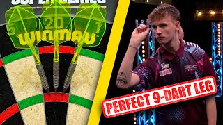 MASON WHITLOCK HITS A 9 DARTER🔥🎯 [upl. by Lunsford]