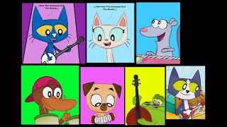 I Play quotPete The Cat And The Banjoquot On My 3rd Open Back Banjo Again Featuring Double Bass Audio [upl. by Bucher]