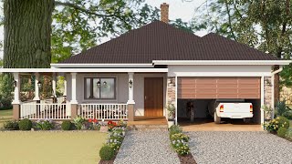 Absolutely Stunning House Design With Floor Layout I Cozy Home With Wrap Around Porch I 3 Bedroom [upl. by Fong]