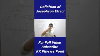 Josephson Effect In Superconductors  Superconductivity [upl. by Inalial388]