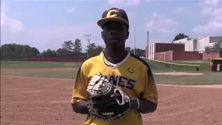 Dominic Joseph  2021 Catcher  Baseball Skills Video [upl. by Ahsemaj461]