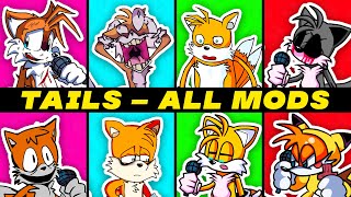 Tails All FNF Mods and Songs  13 Mods — 26 Songs  Friday Night Funkin’ VS Tails [upl. by Einaled]