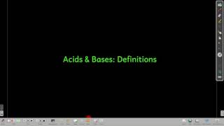 Chem102AcidsandBasesDefinitions [upl. by Ariuqahs]