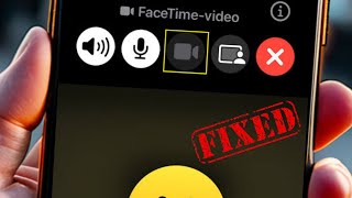 How To Fix Facetime camera not working iphone  facetime camera not working in iphne [upl. by Odnomyar]