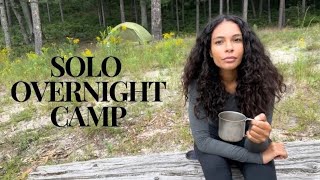 Overnight Camp Northern Michigan Why I Camp Alone [upl. by Grimona]