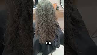 Cabelo liso natural com permanente afro [upl. by Shih371]