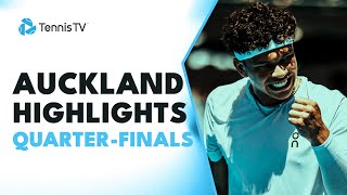 Shelton Battles Carballes Baena Fils amp Daniel In Action  Auckland 2024 Highlights QuarterFinals [upl. by Pattison676]