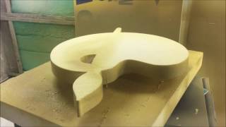 Hard Coating EPS Styrofoam for Props [upl. by Aidnyl]