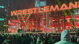 ROMAN REIGNS GRAND ENTRANCE  NIGHT 2  WRESTLEMANIA XL [upl. by Noemis]